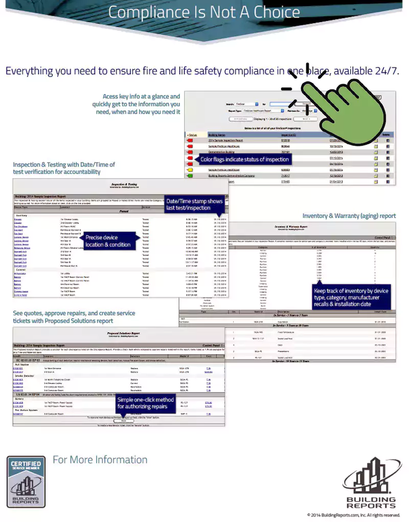 ProFire Security Building Reports